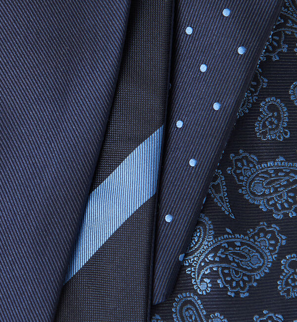 ABAHOUSE「4面 シルク ネクタイ」|ネクタイ・蝶ネクタイ|