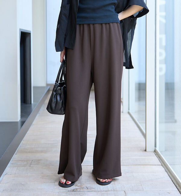 Rouge vif「カットジャージサイドラインパンツ」|その他|