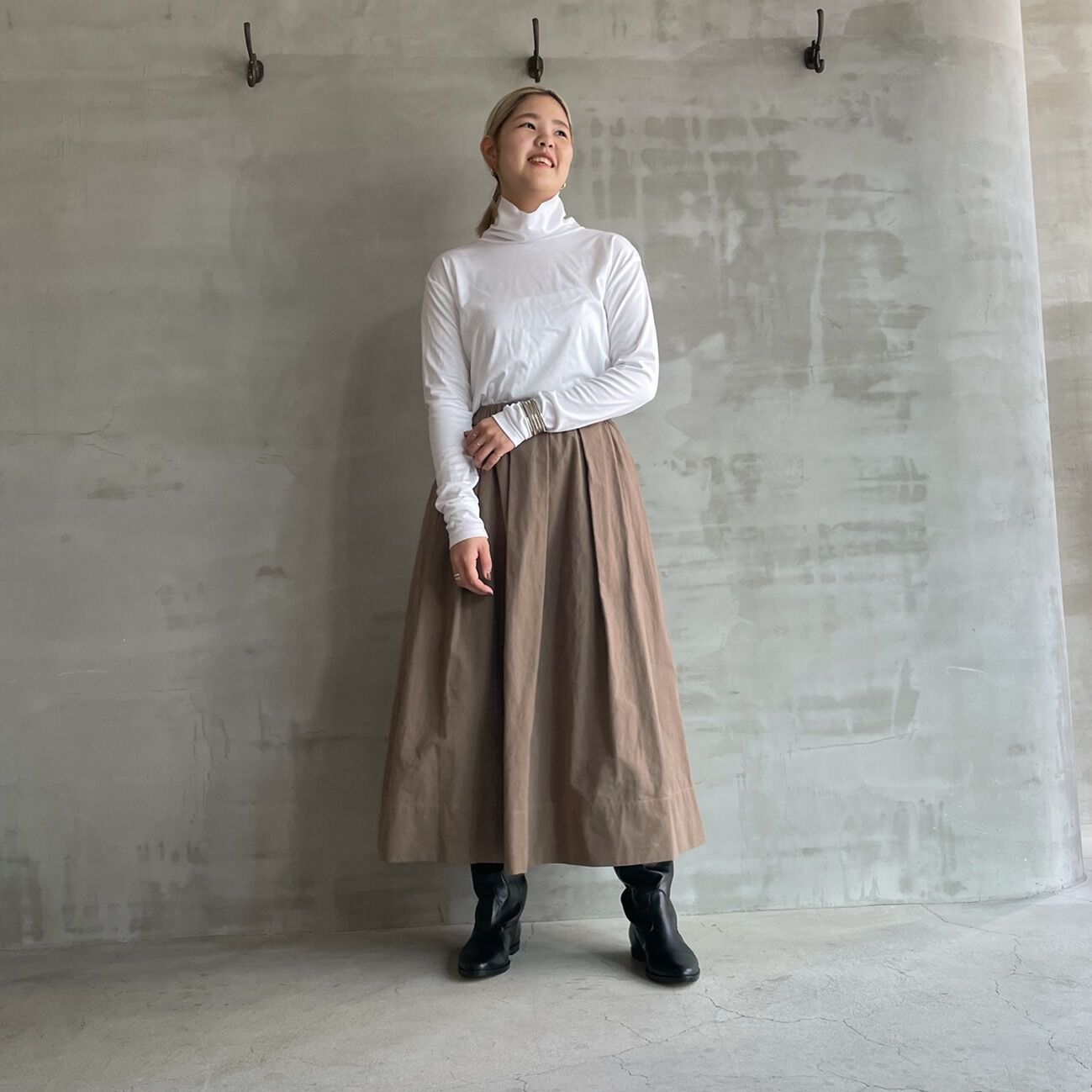 HELIOPOLE「HELIOPOLE 【smooth skin series】 High Neck」|Tシャツ・カットソー|