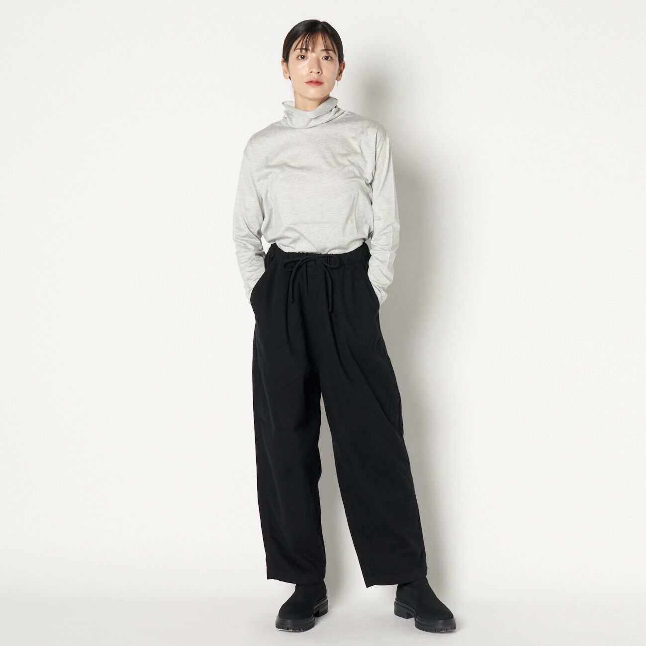 HELIOPOLE「HELIOPOLE 【smooth skin series】 High Neck」|Tシャツ・カットソー|