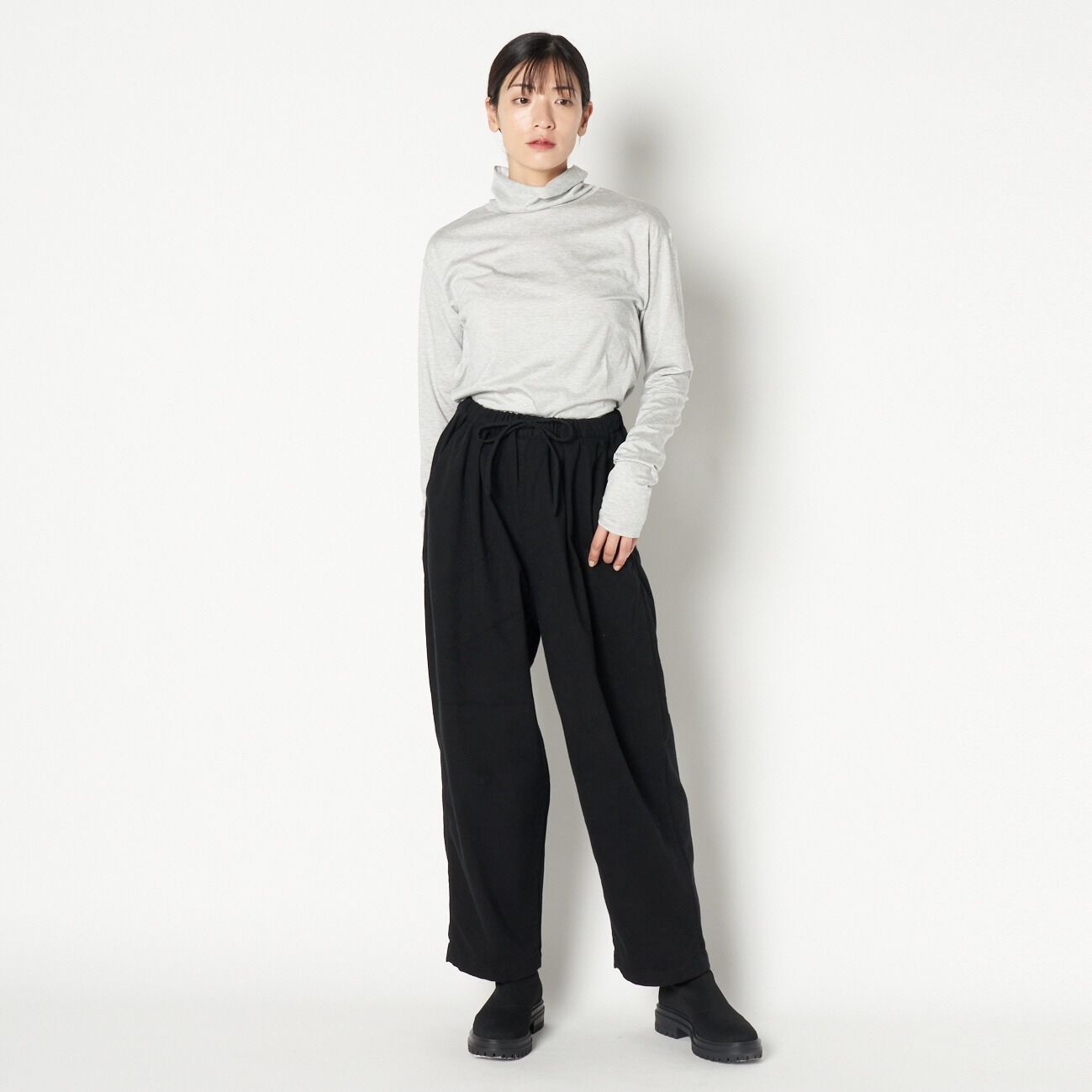 HELIOPOLE「HELIOPOLE 【smooth skin series】 High Neck」|Tシャツ・カットソー|