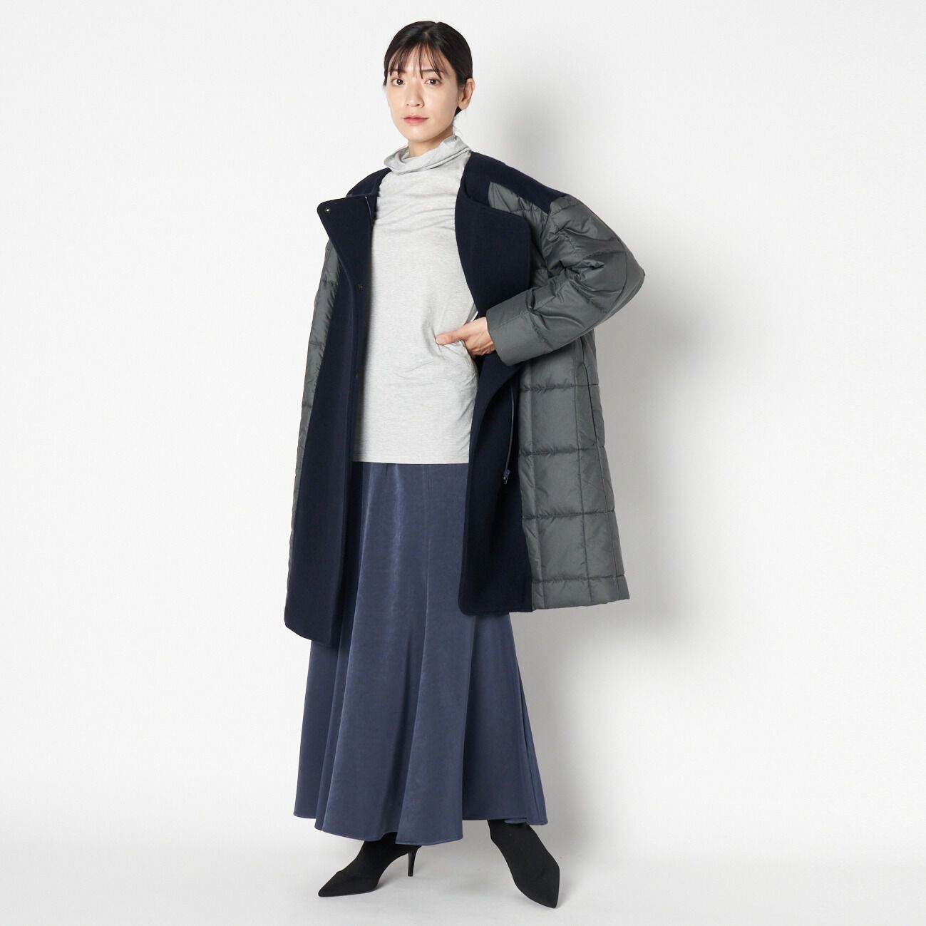 HELIOPOLE「HELIOPOLE 【smooth skin series】 High Neck」|Tシャツ・カットソー|