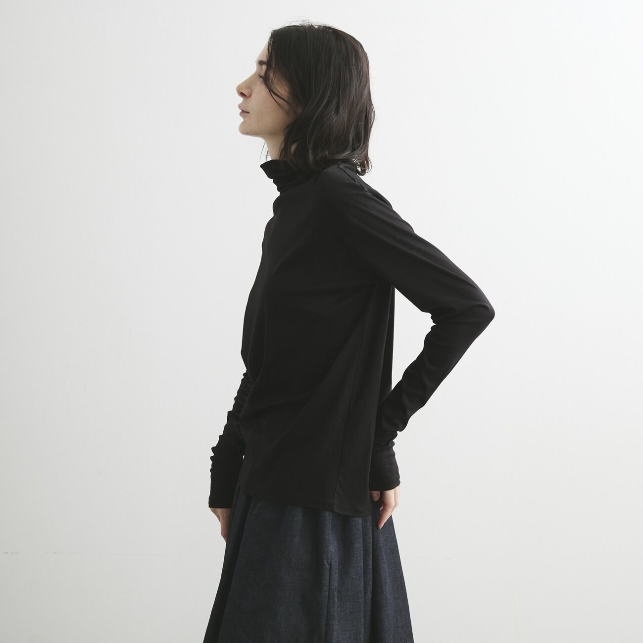 HELIOPOLE「HELIOPOLE 【smooth skin series】 High Neck」|Tシャツ・カットソー|