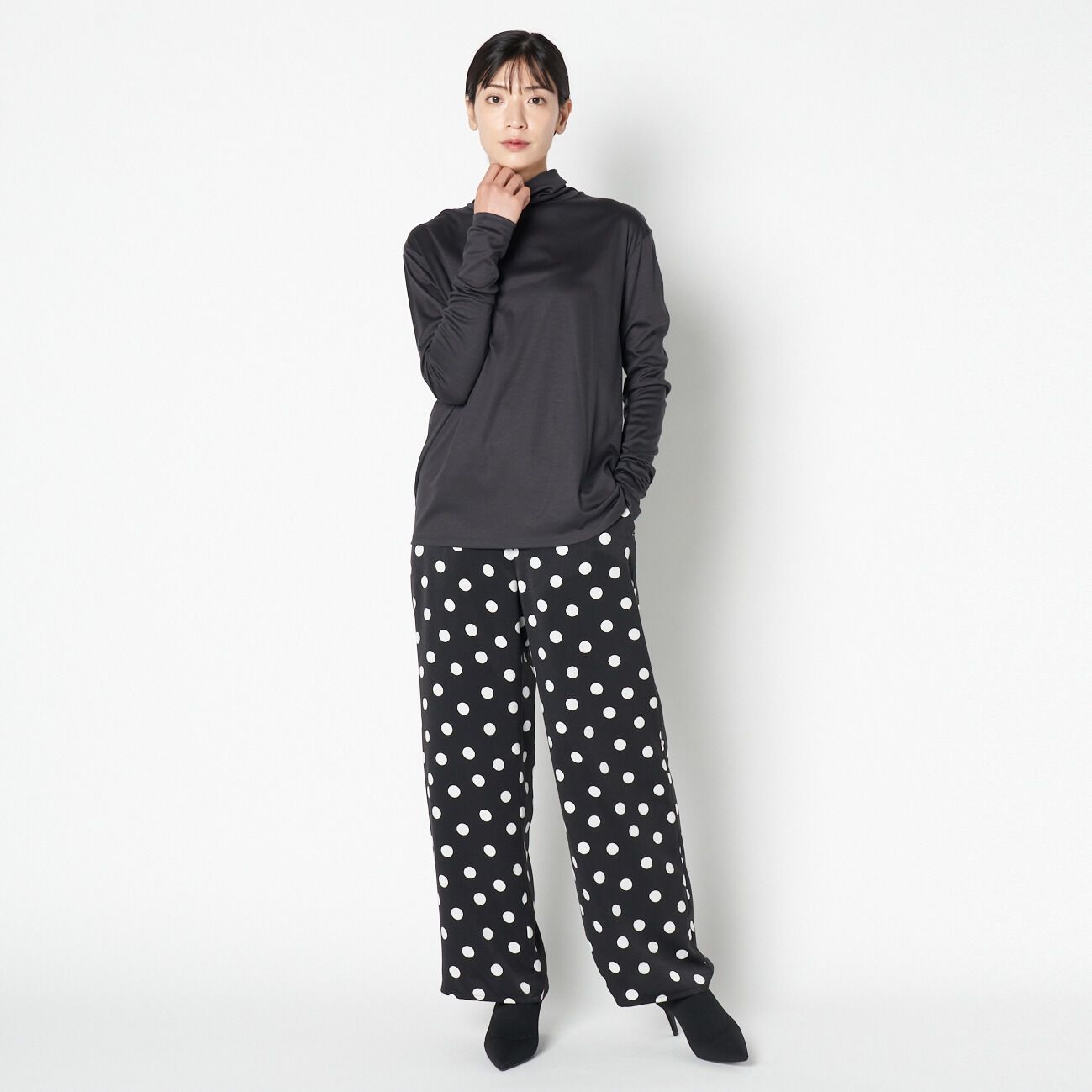 HELIOPOLE「HELIOPOLE 【smooth skin series】 High Neck」|Tシャツ・カットソー|