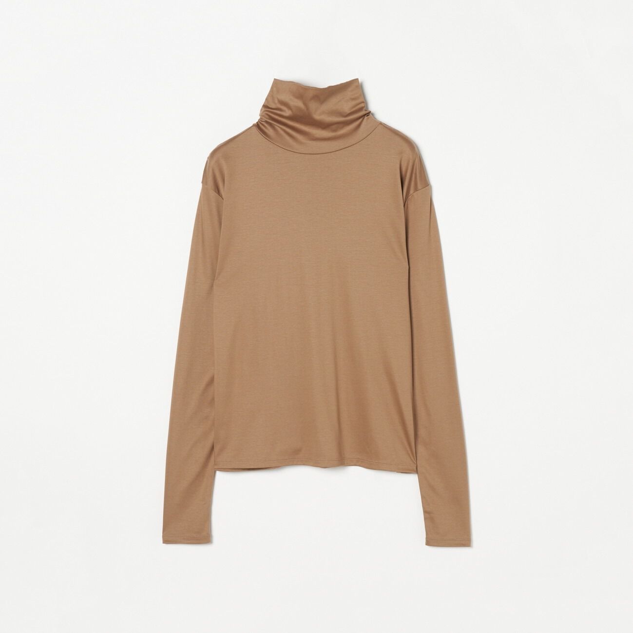 HELIOPOLE「HELIOPOLE 【smooth skin series】 High Neck」|Tシャツ・カットソー|モカ