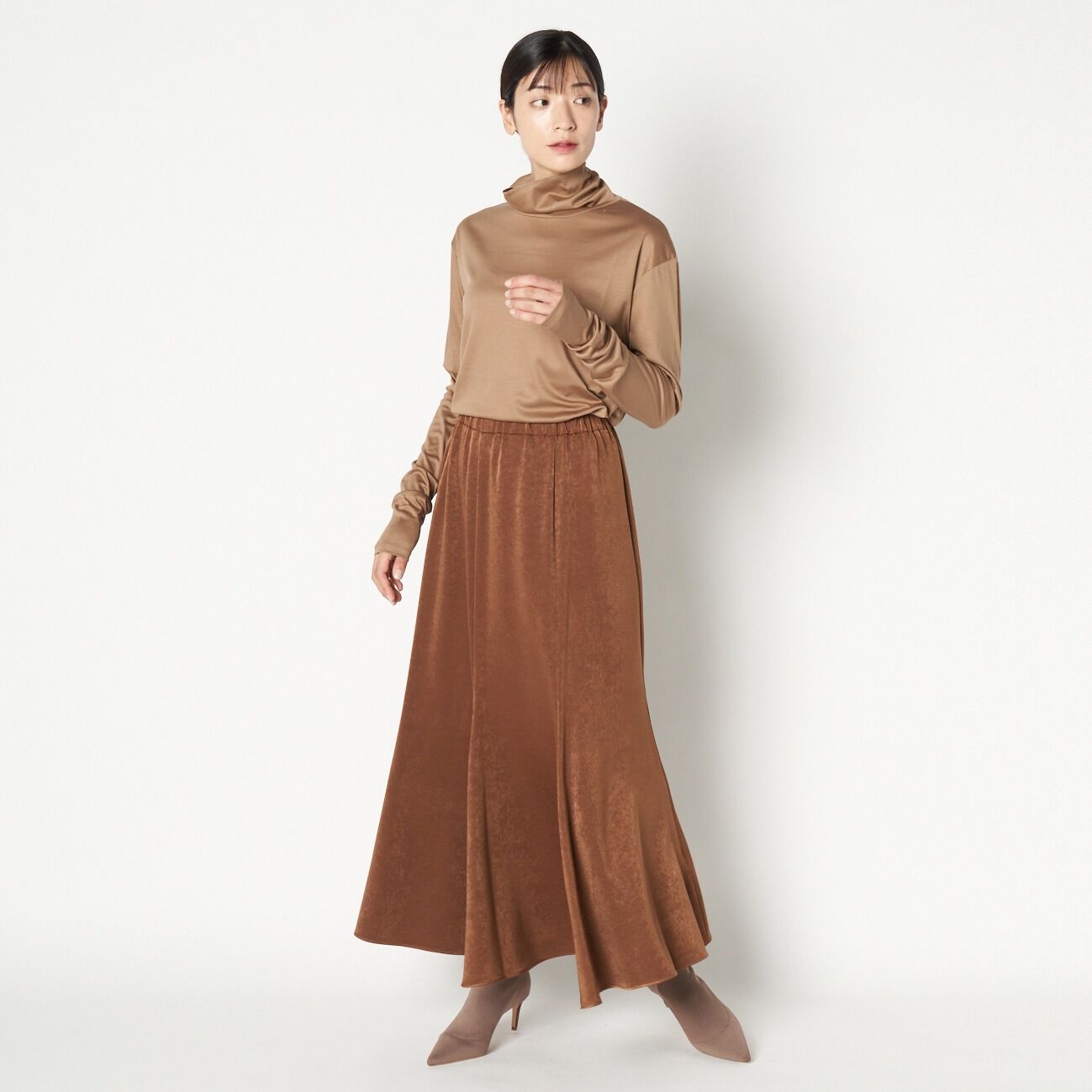 HELIOPOLE「HELIOPOLE 【smooth skin series】 High Neck」|Tシャツ・カットソー|