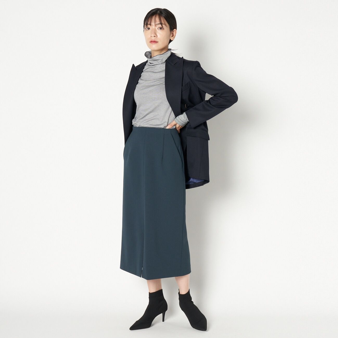 HELIOPOLE「HELIOPOLE 【smooth skin series】 High Neck」|Tシャツ・カットソー|