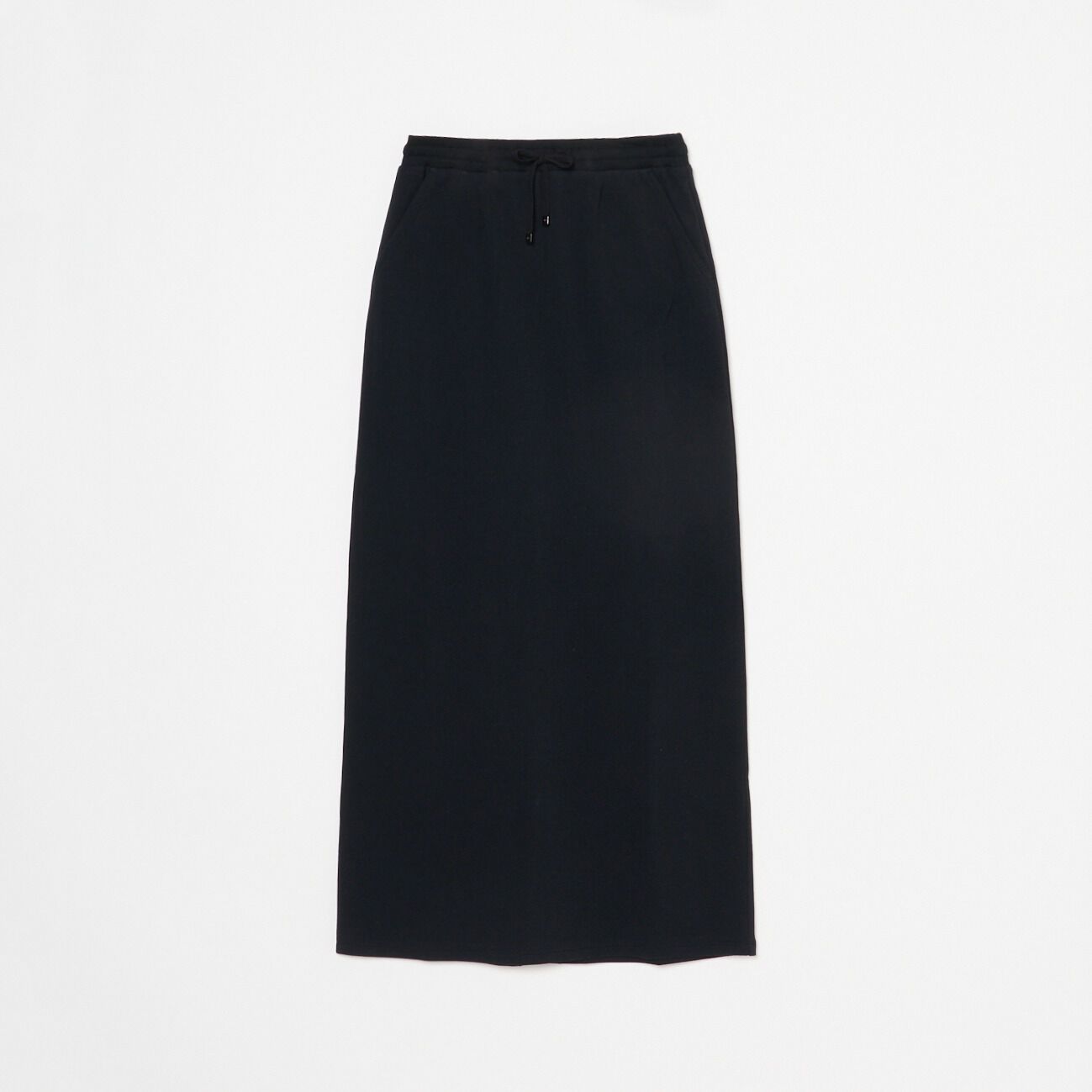 HELIOPOLE「HELIOPOLE I LINE SWEAT SKIRT」|スカート|ブラック