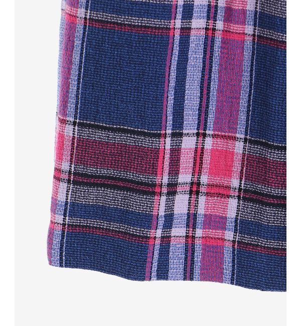 le.coeur blanc「MANTECO チェックハイウエストスカート」|タイト|