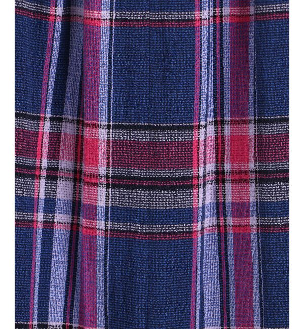 le.coeur blanc「MANTECO チェックハイウエストスカート」|タイト|