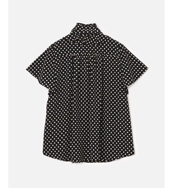 LOULOU WILLOUGHBY「◇【LOULOU WILLOUGHBY】デシンドットフレアスリーブブラウス」|シャツ・ブラウス|