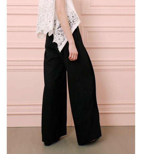 LOULOU WILLOUGHBY「【LOULOU WILLOUGHBY】タックステッチワイドパンツ」|その他|