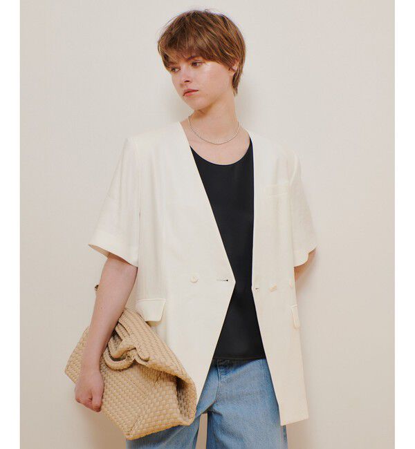 allureville「NALYAハーフスリーブジャケット」|その他|