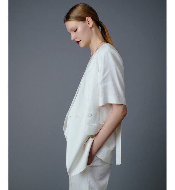 allureville「NALYAハーフスリーブジャケット」|その他|