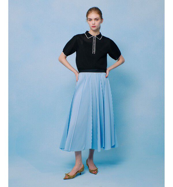 LOULOU WILLOUGHBY「【LOULOU WILLOUGHBY】シアーカノコポロ」|ニット・セーター|