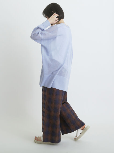 sm2rhythm「シアーロングカーディガン」|カーディガン|