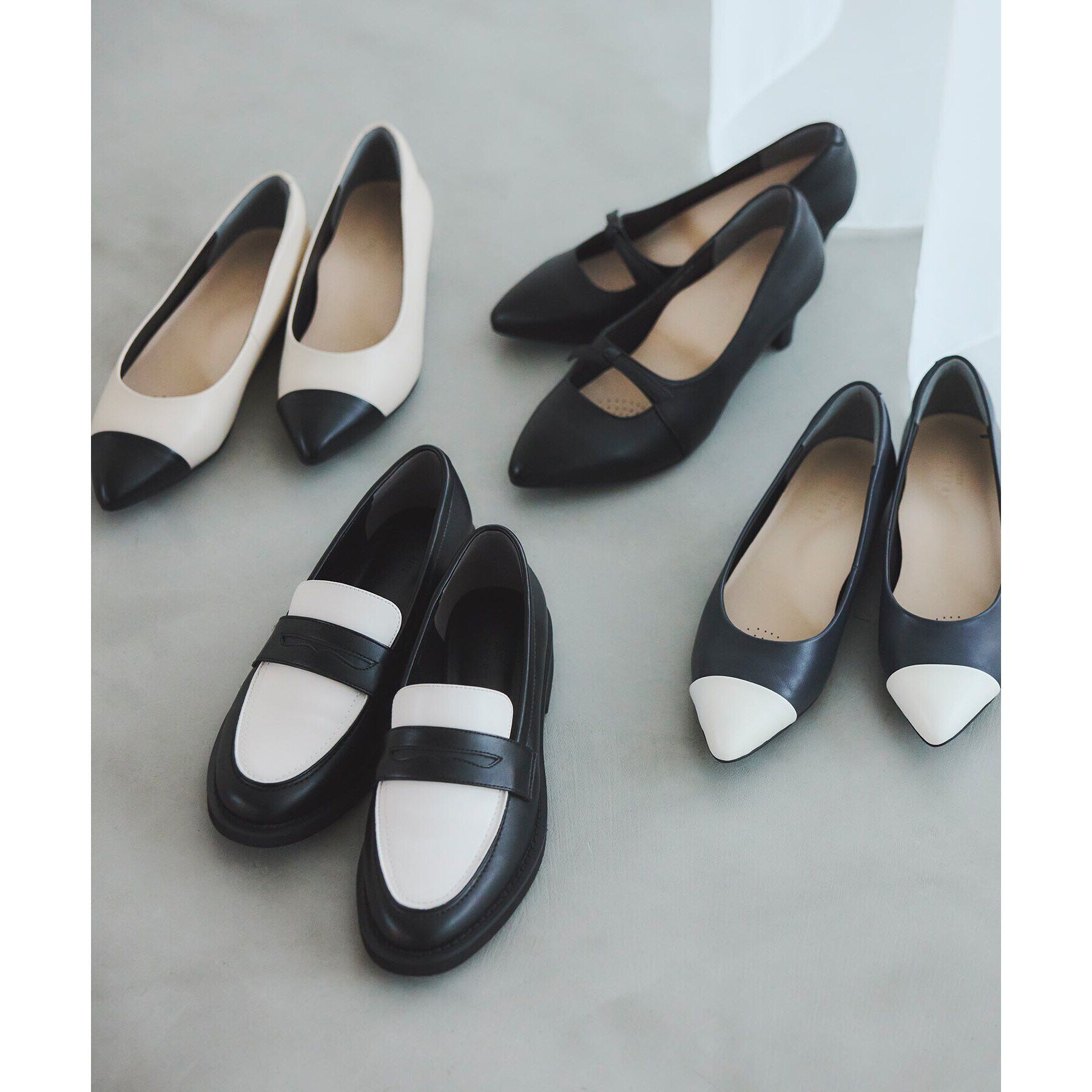 Reflect「【至福の履き心地／通勤にもぴったり◎】フラットパンプス」|パンプス|