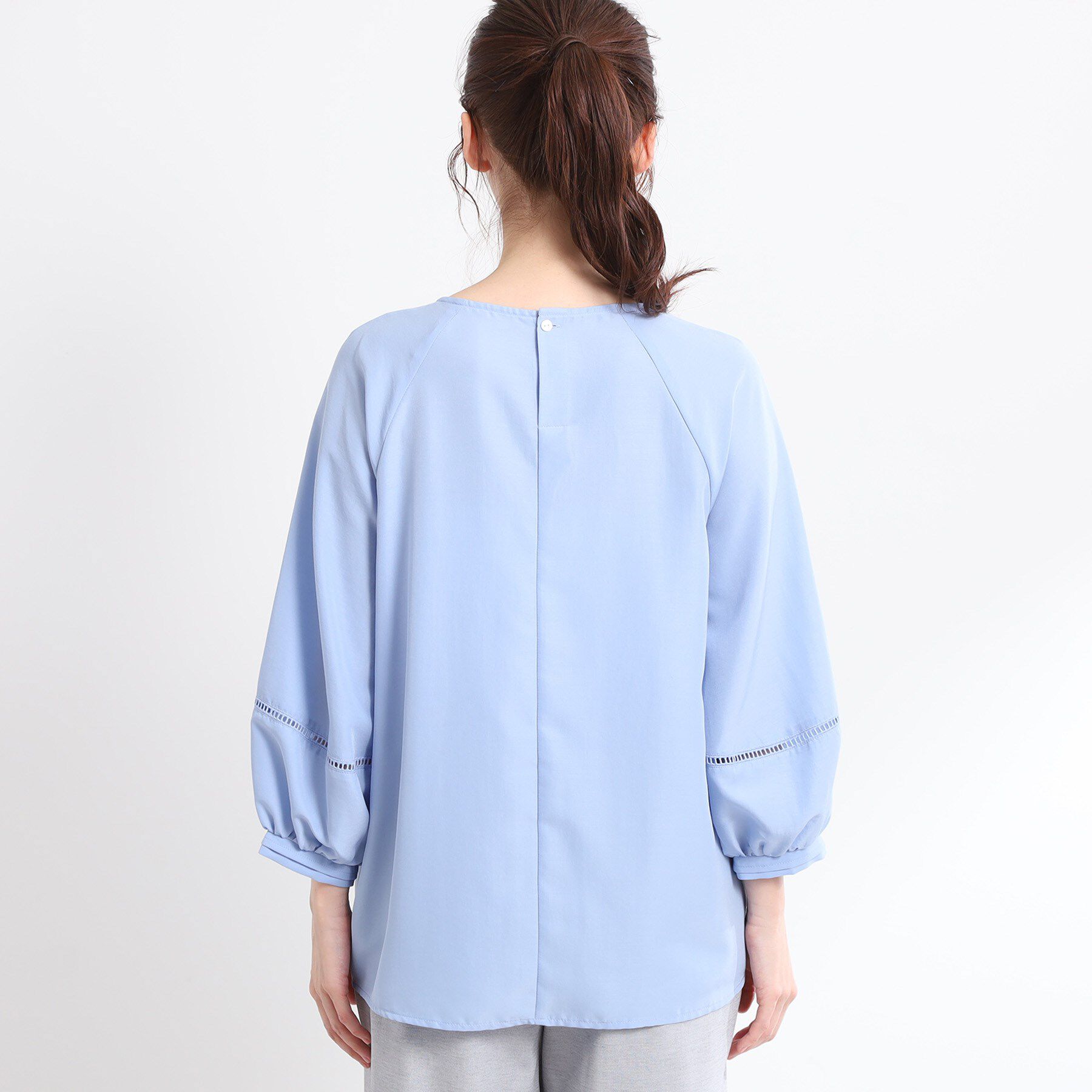 Reflect「【E‐QUALITY／手洗い可】ピンタックブラウス」|シャツ・ブラウス|