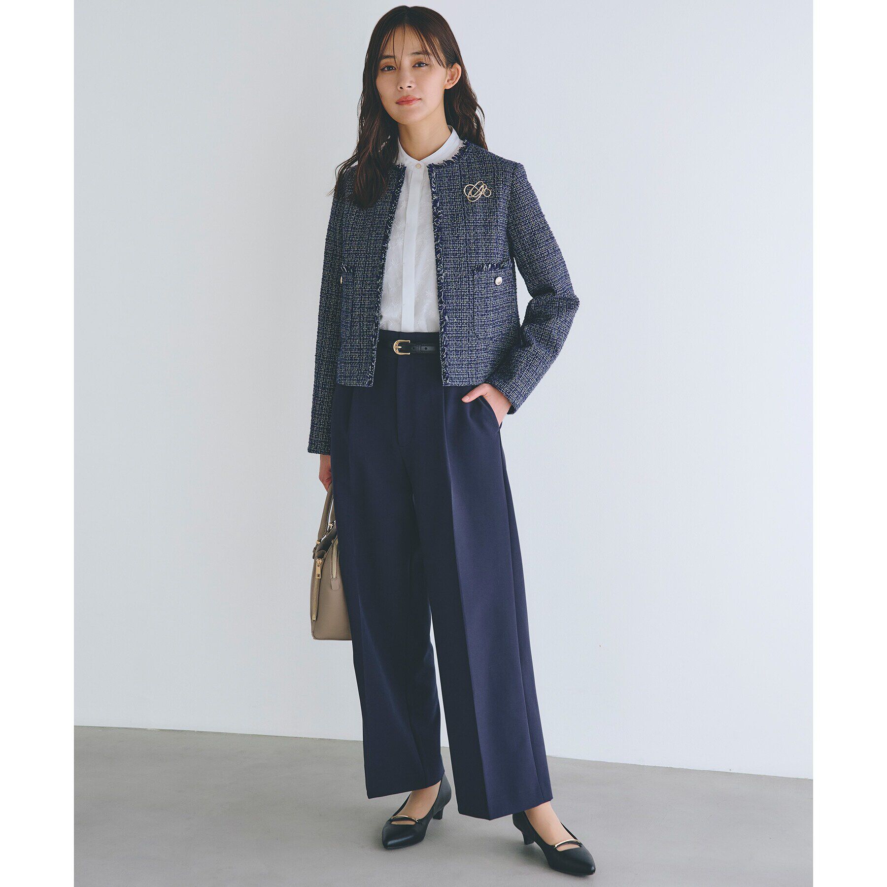 grove「メタルパーツスリットデザインパンプス【入卒対応可】」|パンプス|