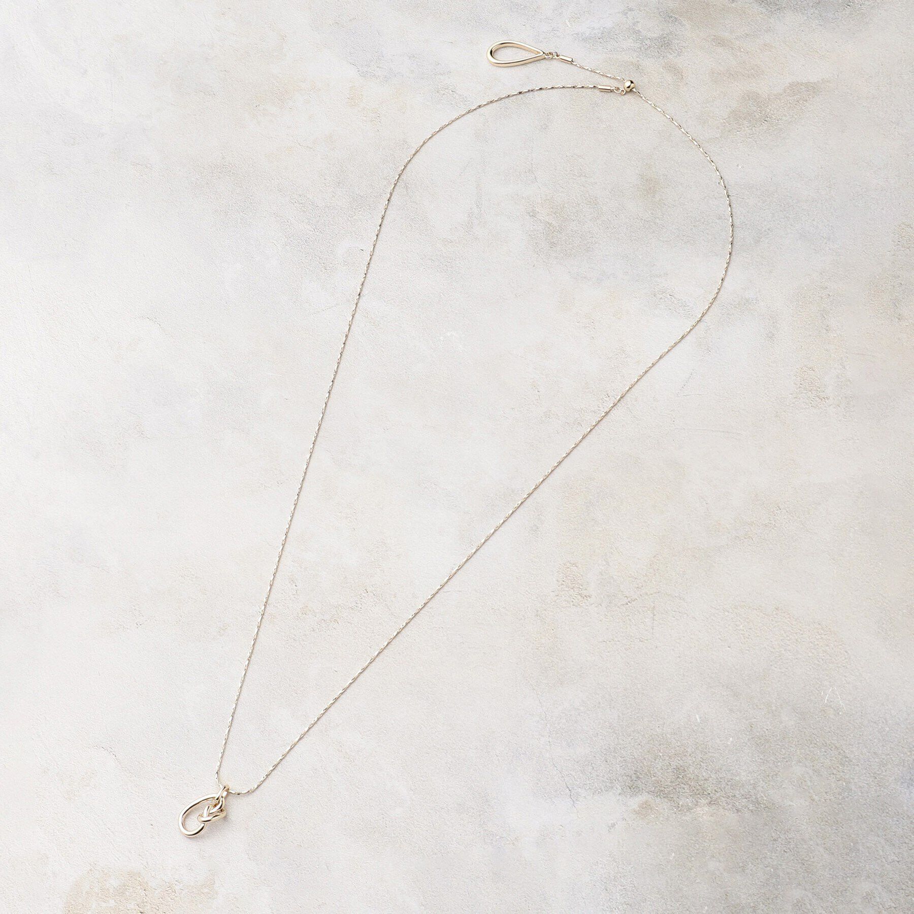 grove「メタルオーバルスライドネックレス【3WAY】」|ネックレス|