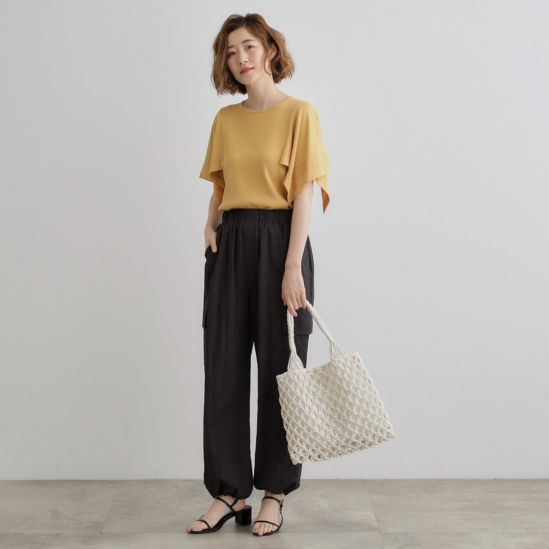 grove「マクラメトート」|トートバッグ|