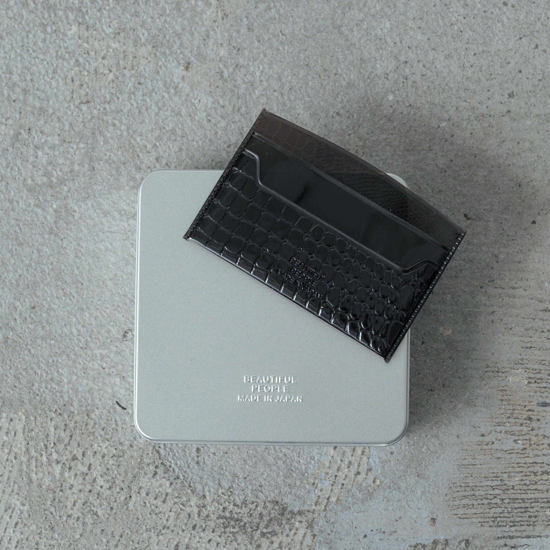 GALLEST「【beautiful people】nothing to hide vinyl card case」|その他|ブラック(019)