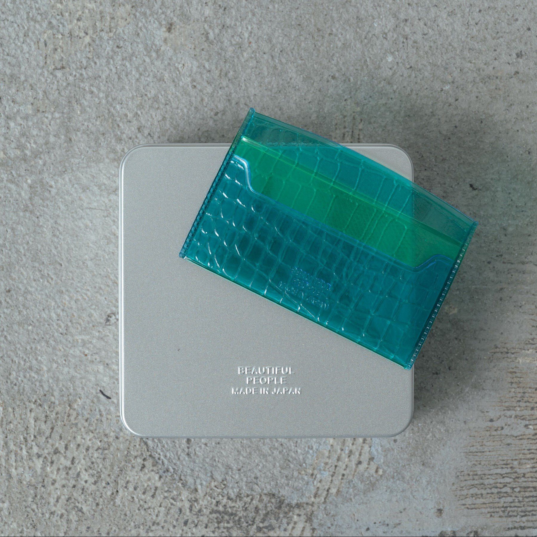 GALLEST「【beautiful people】nothing to hide vinyl card case」|その他|ブルー(092)