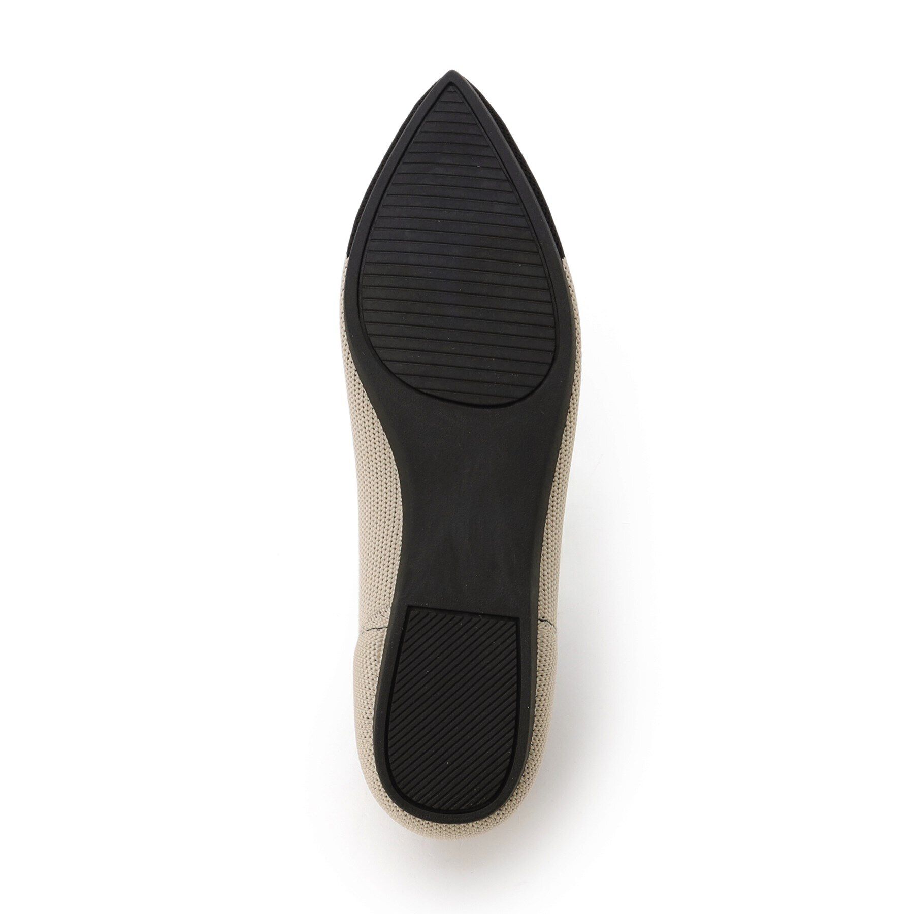 OPAQUE.CLIP「【軽量/洗える】ポインテッドトゥニットパンプス」|パンプス|