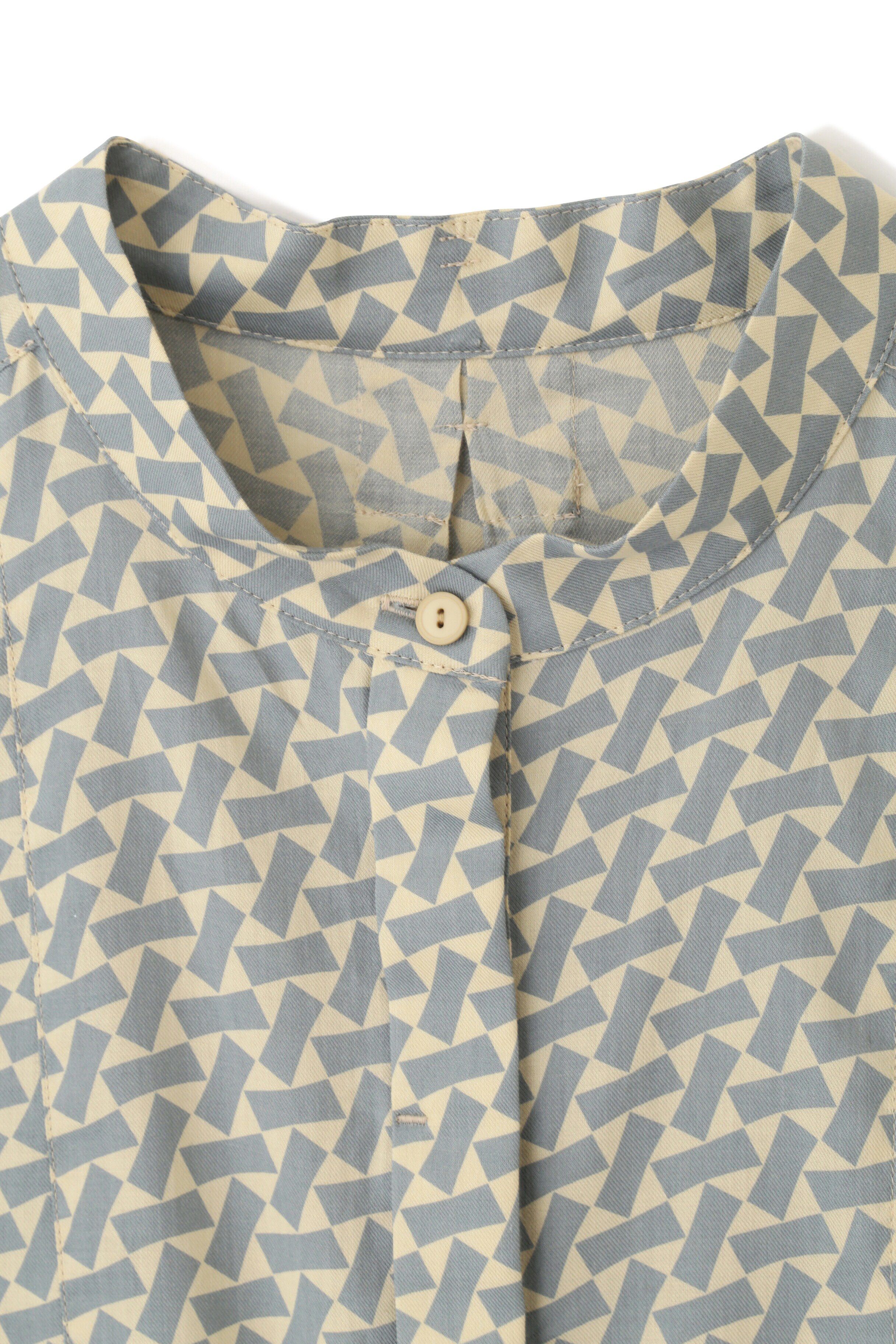  「◆ジオメトリックプリントブラウス」|シャツ・ブラウス|