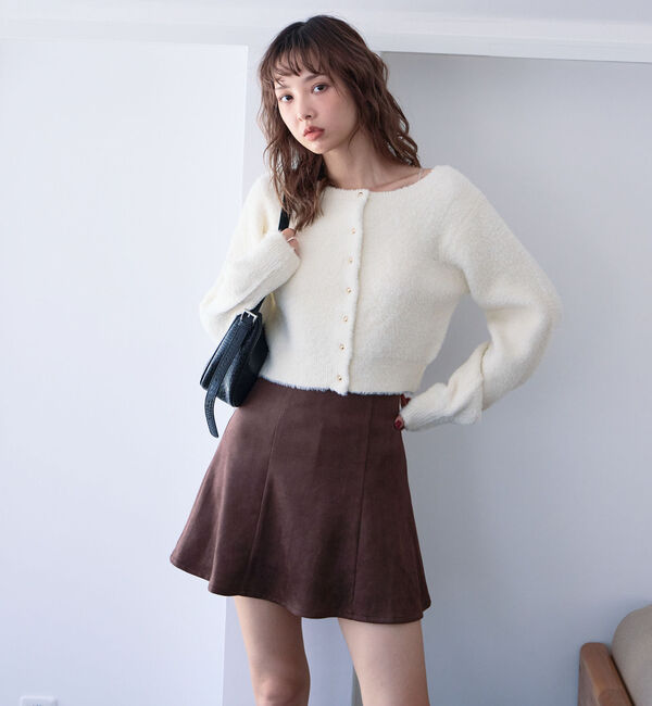 archives「スエードフレアミニスカート」|スカート|
