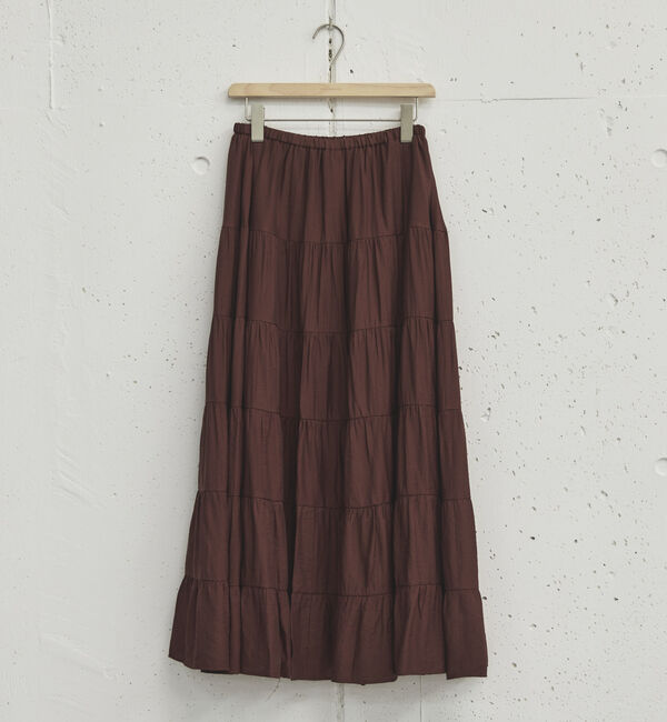 Doux archives「ギャザーティアードスカート」|スカート|