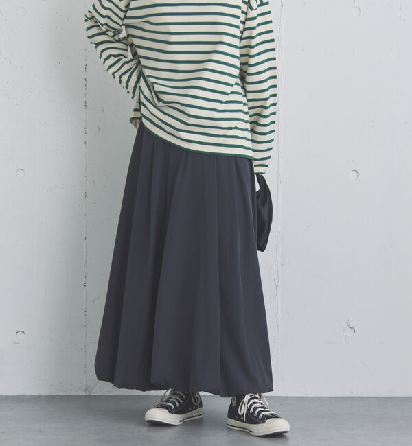 Doux archives「タックバルーンスカート」|スカート|CHARCOAL GRAY