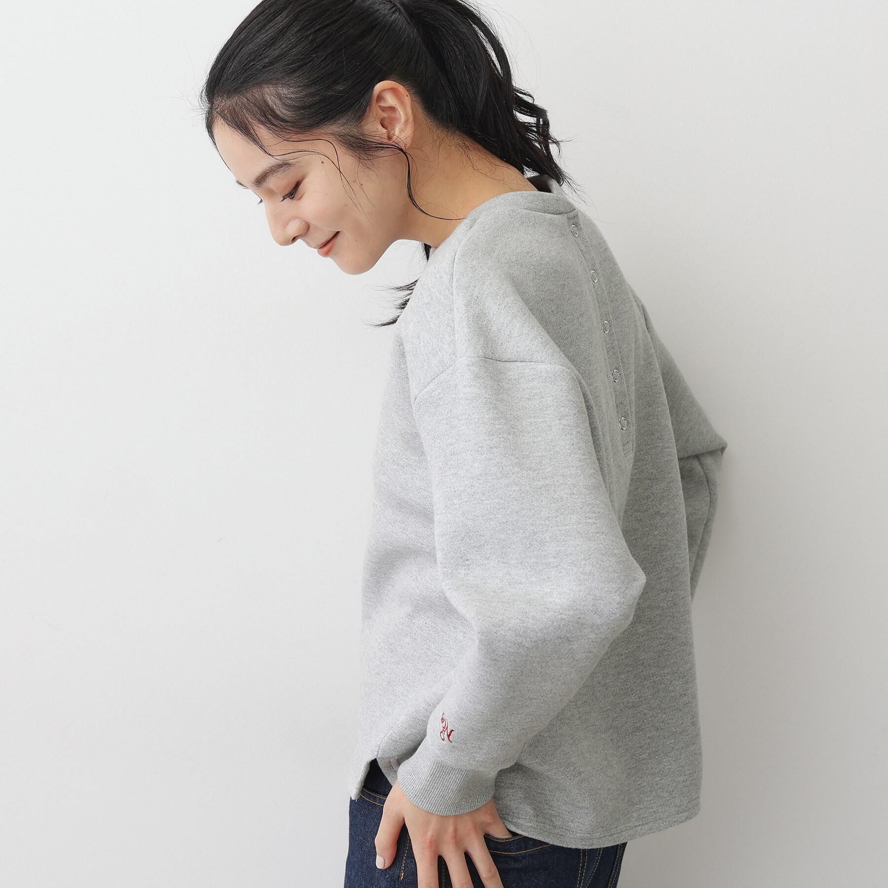 Dessin「【洗える】バックヘンリーソフトボンディングカットソー」|Tシャツ・カットソー|