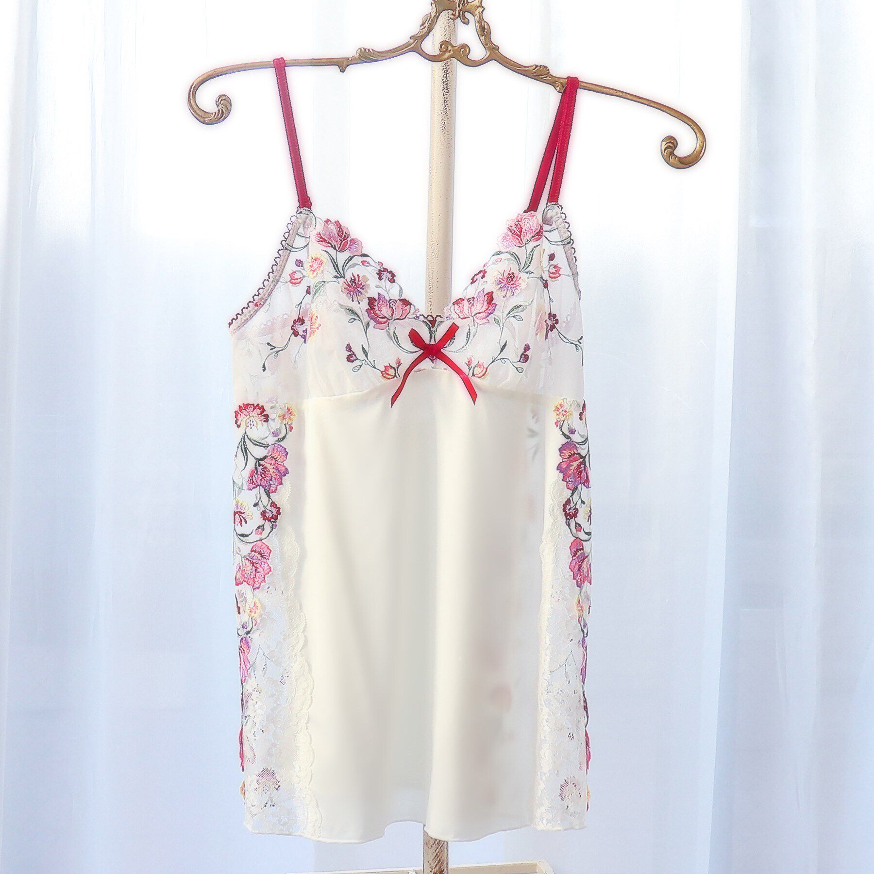 Risa Magli「レンヌ キャミソール」|キャミソール|レッド(060)