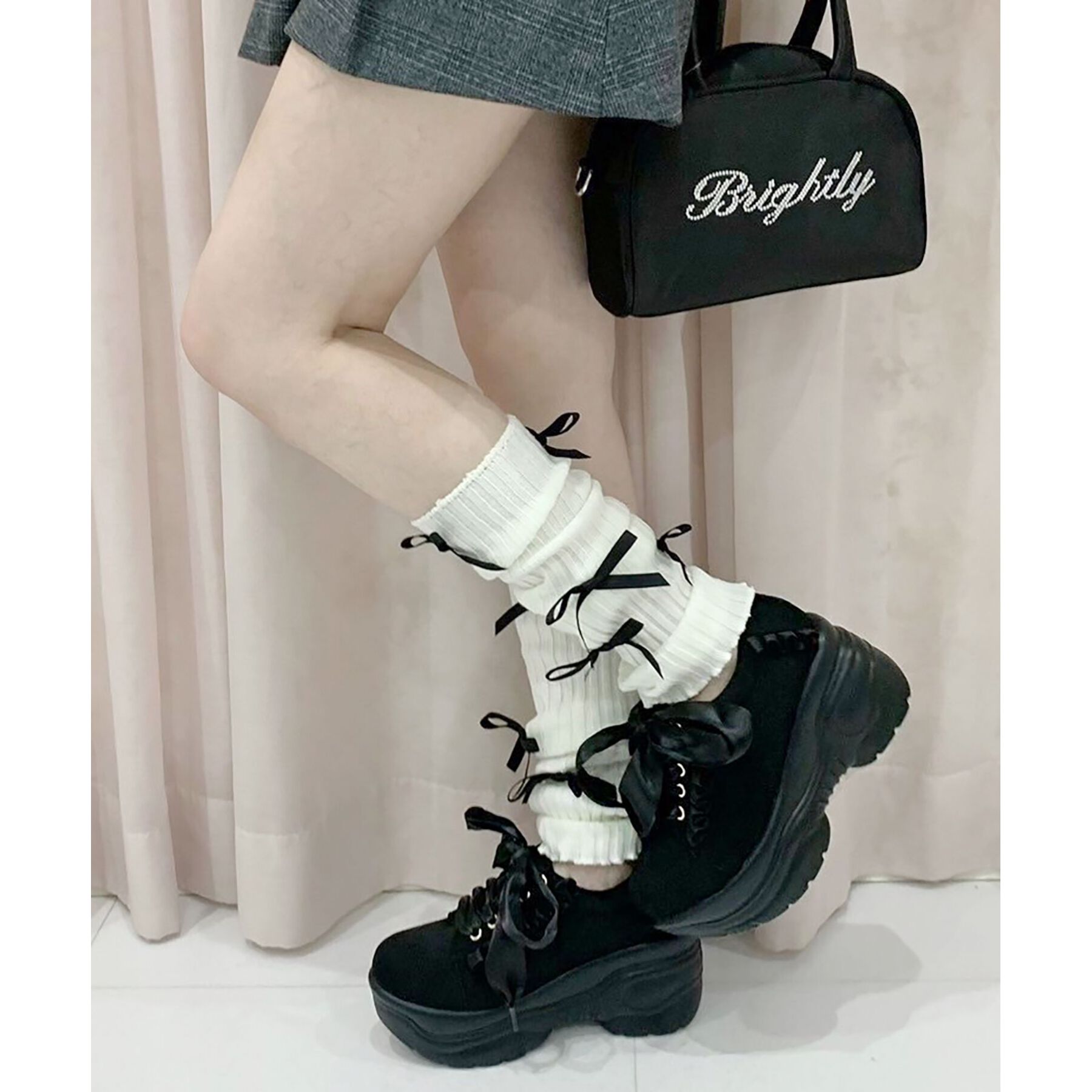 csT&P「厚底フリルスニーカー」|スニーカー|