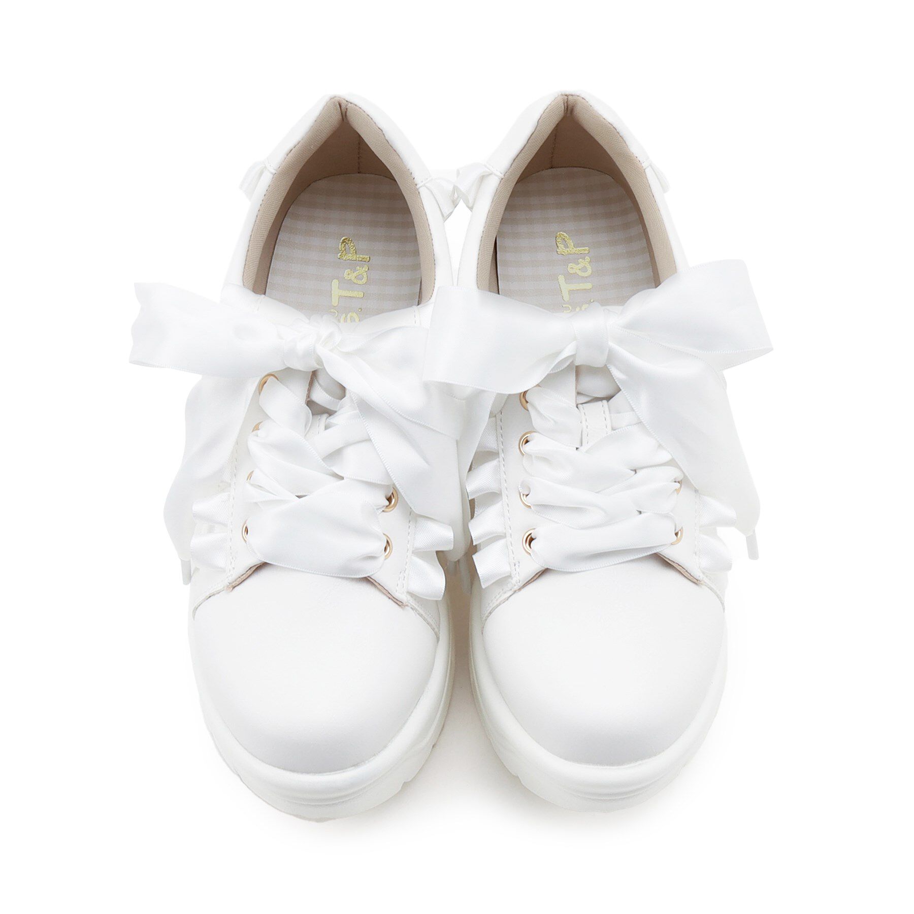 csT&P「厚底フリルスニーカー」|スニーカー|