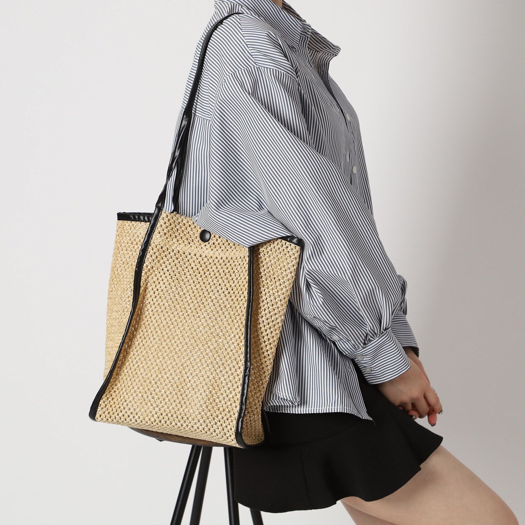 Ober Tashe「雑材トートバッグ」|トートバッグ|