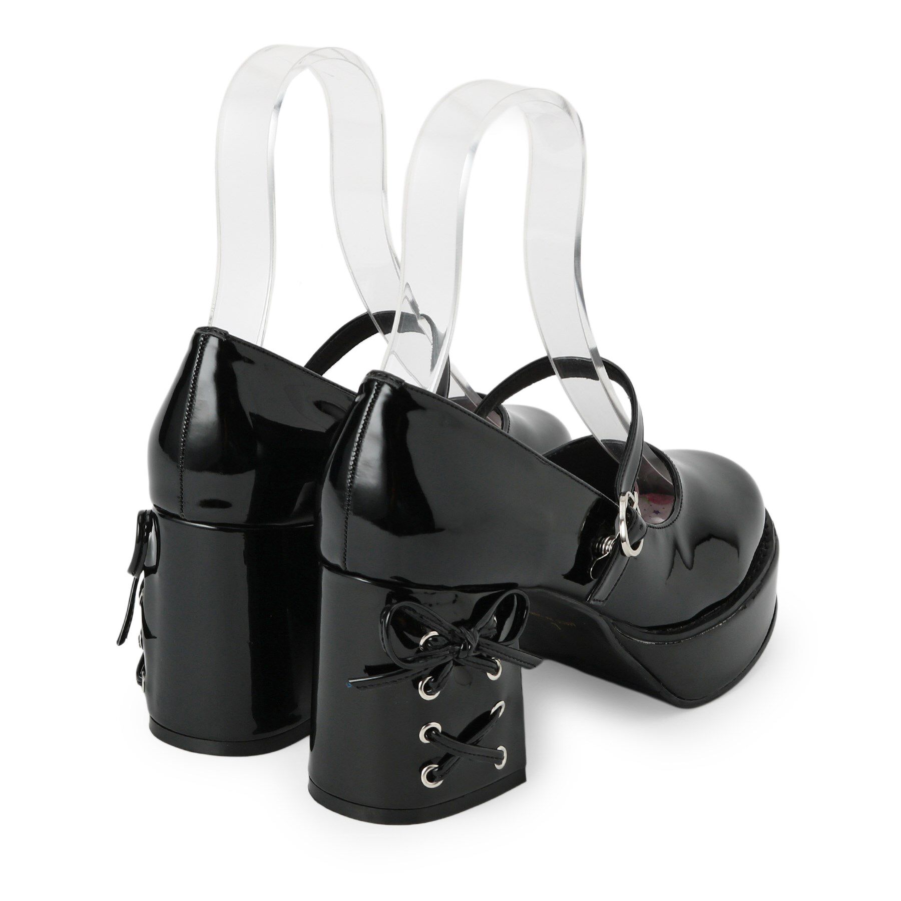 csT&P「厚底ヒールレースアップパンプス」|パンプス|