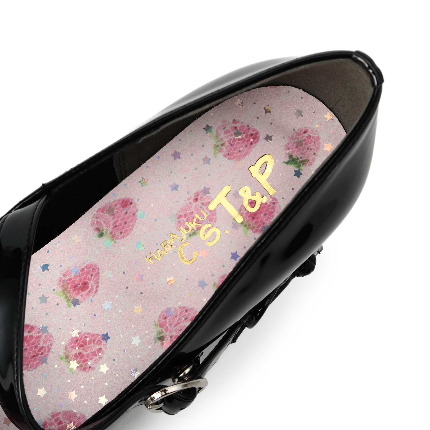 csT&P「厚底ヒールレースアップパンプス」|パンプス|