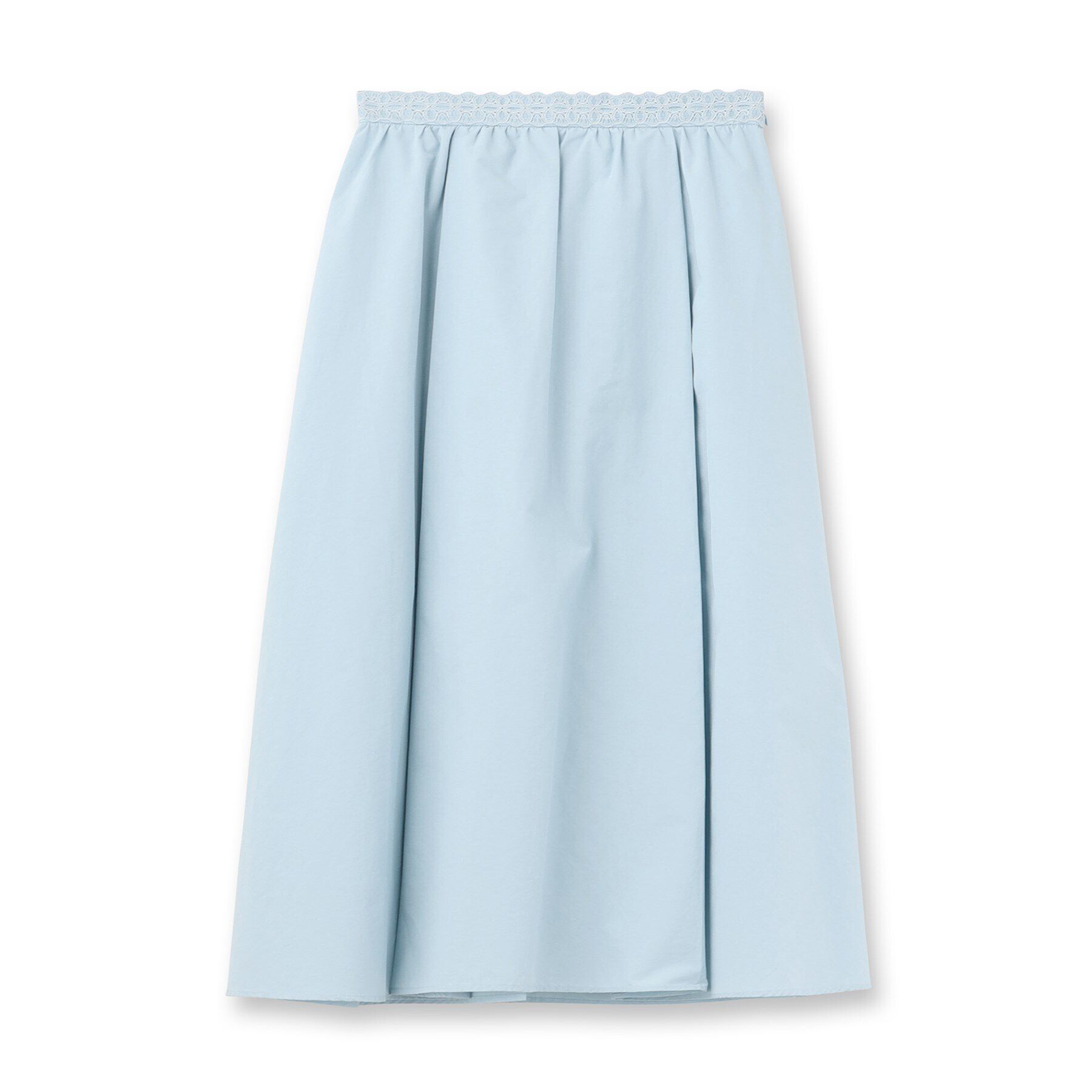 SunaUna「【定番シルエット／春カラー】タフタフレアスカート」|スカート|