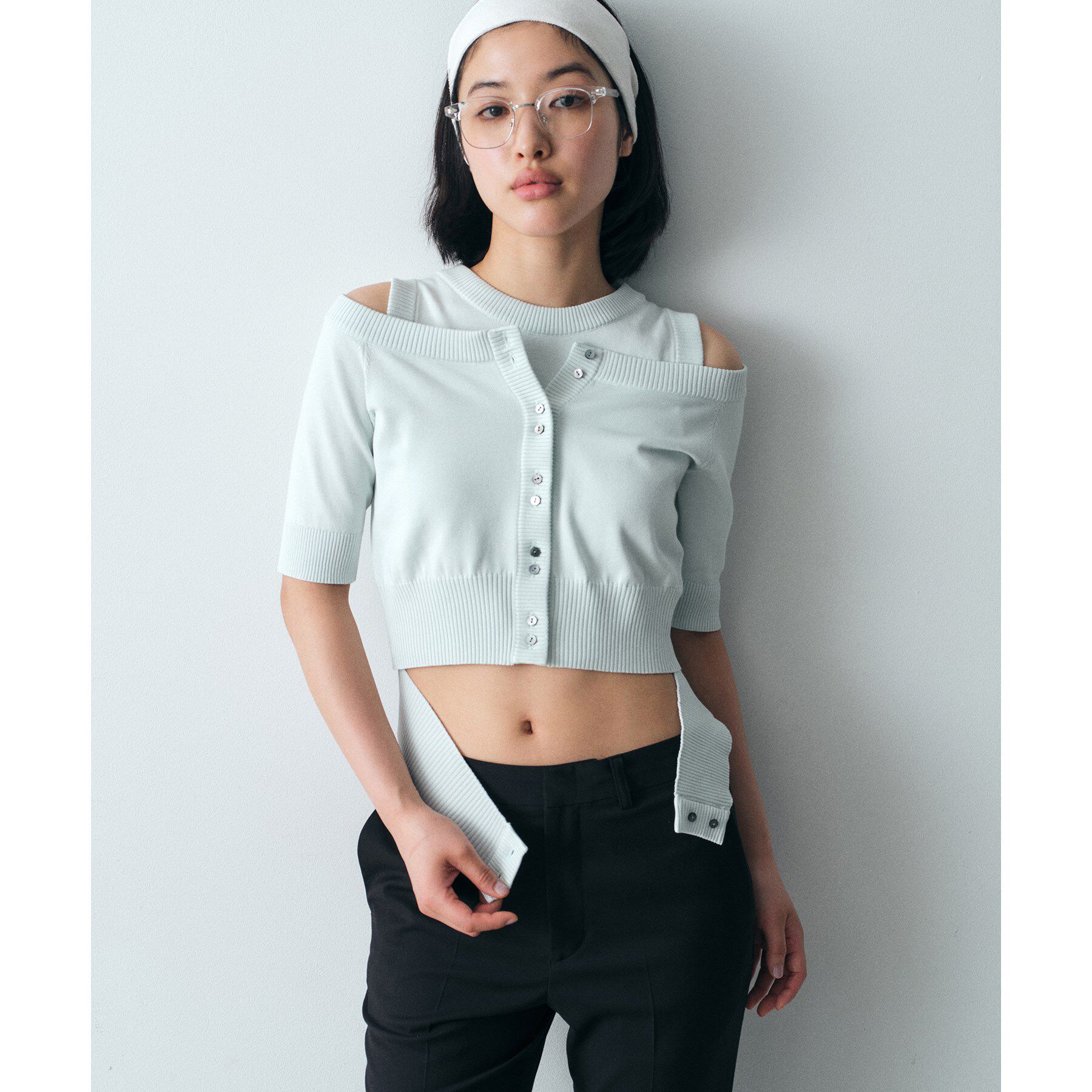 CODE A「design knit tank」|ニット・セーター|