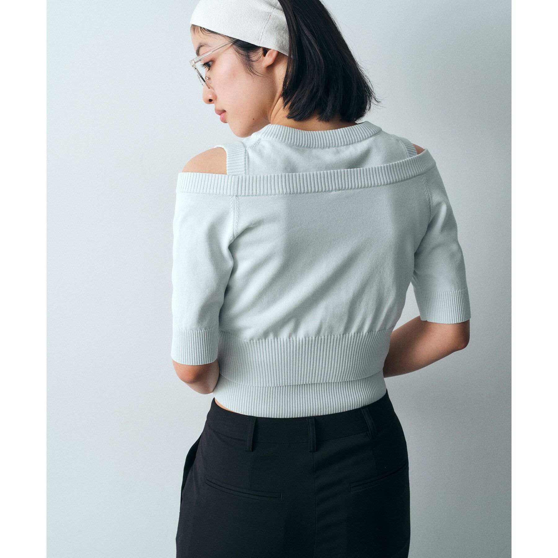 CODE A「design knit tank」|ニット・セーター|