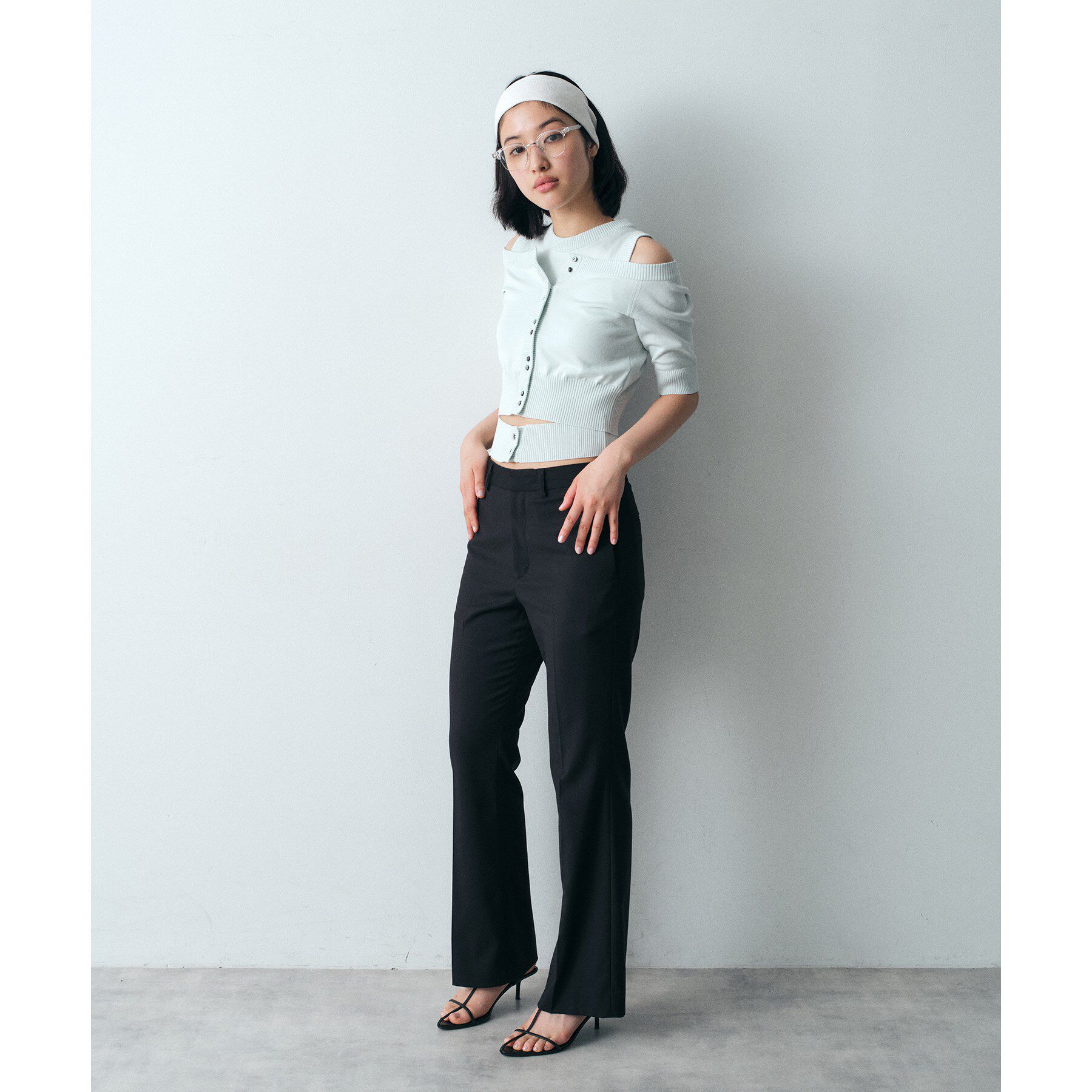 CODE A「design knit tank」|ニット・セーター|