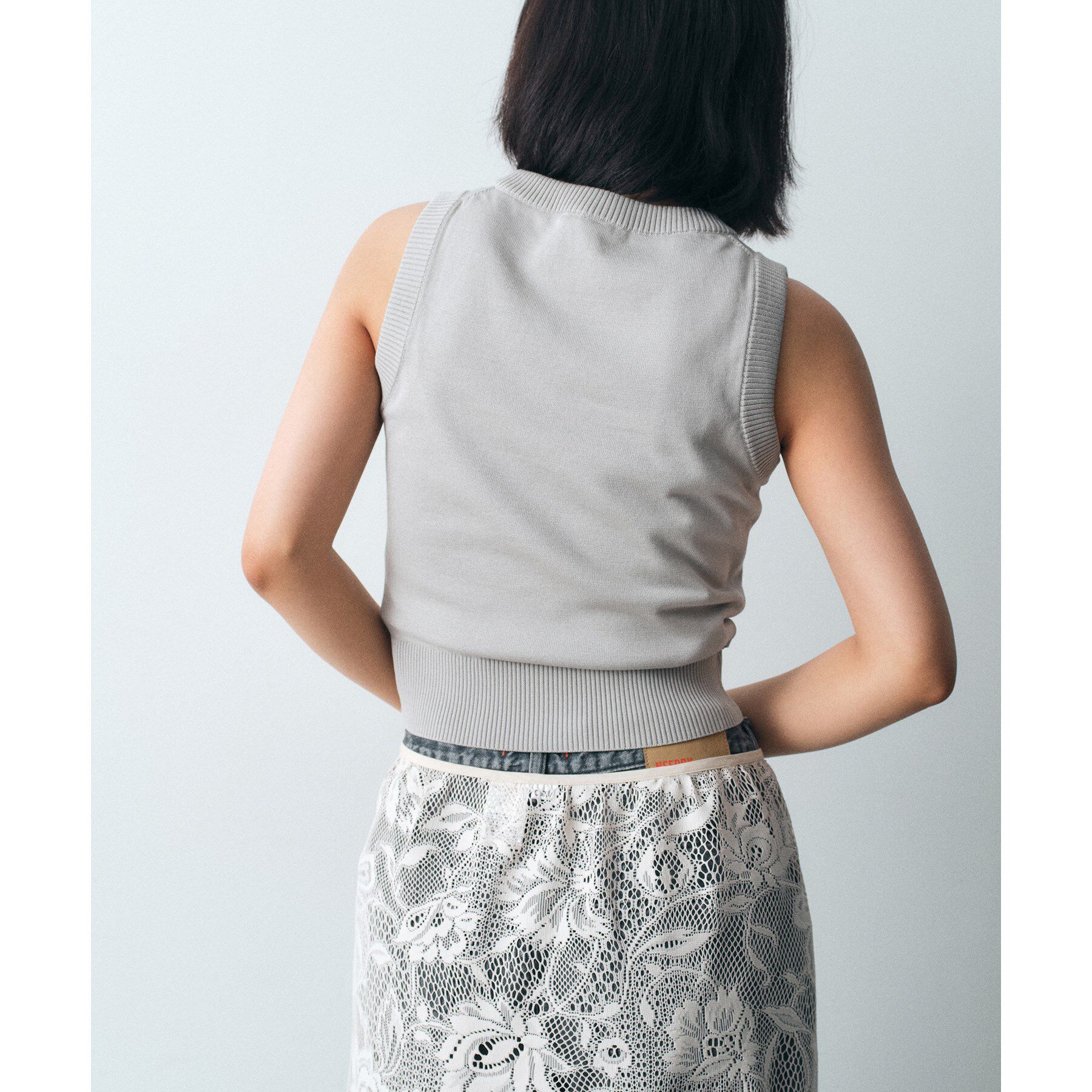 CODE A「design knit tank」|ニット・セーター|