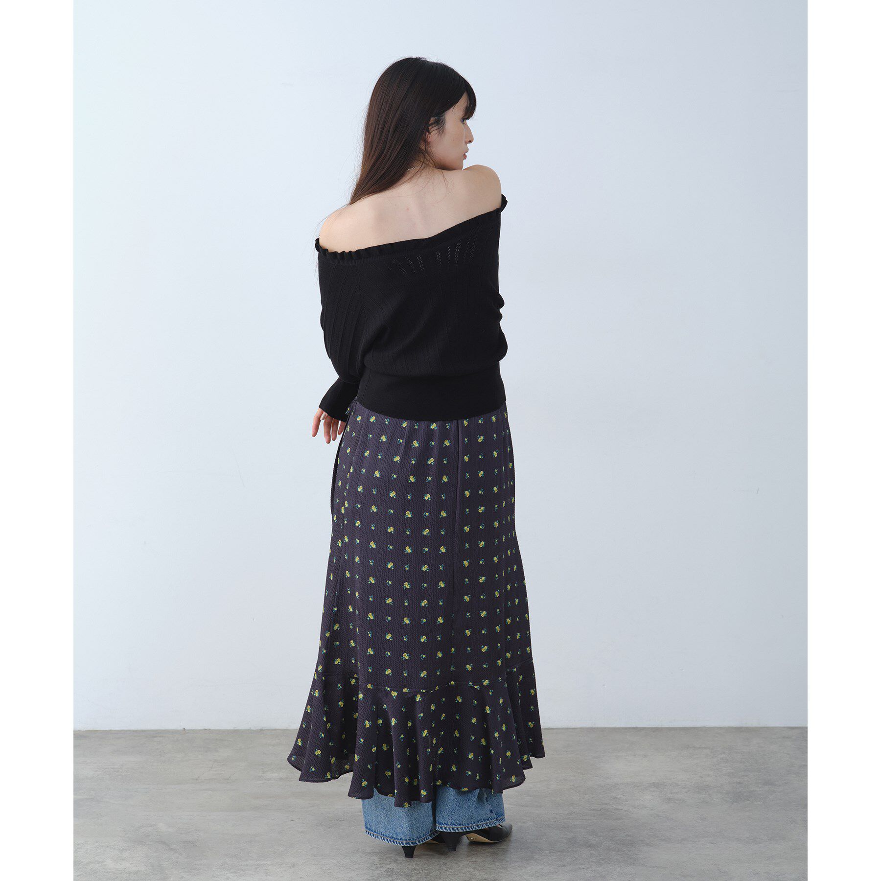 CODE A「frill design knit」|ニット・セーター|