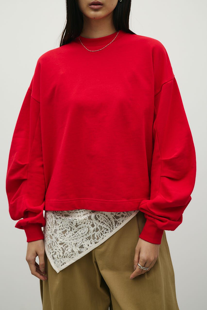 STYLEMIXER/タックスリーブスウェットトップ