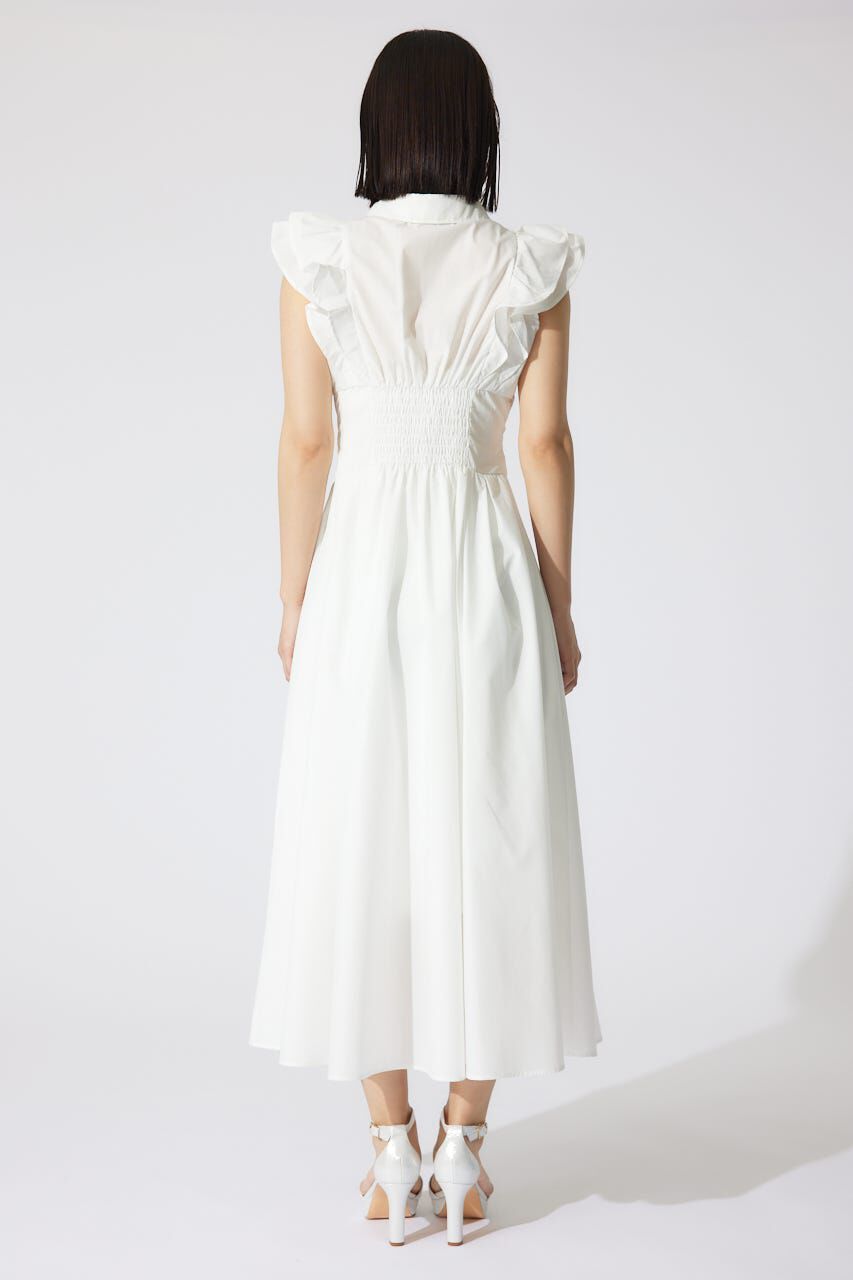 rienda「レースアップフリルワンピース」|ワンピース|