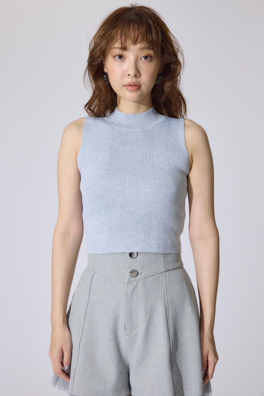 rienda「ウォッシャブルリブタンクトップ」|ニット・セーター|