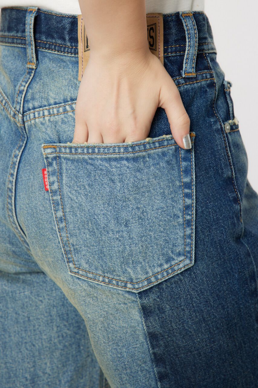 RODEO CROWNS「デニムハーフパンツ」|デニム|