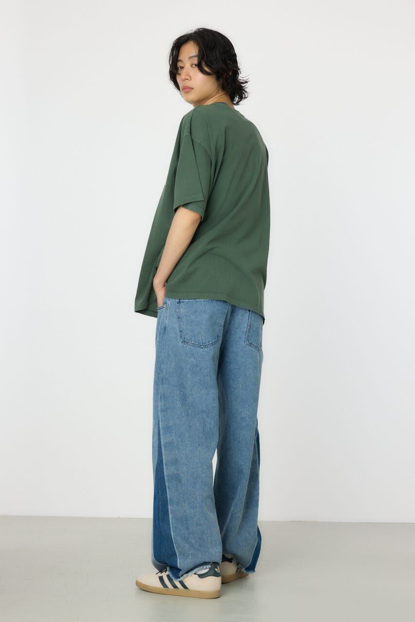 RODEO CROWNS「シームラインワイドデニムパンツ」|デニム|